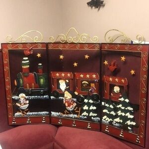 3D panel foldable metal fireplace fence